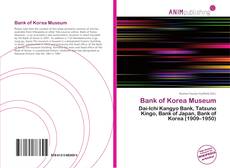 Capa do livro de Bank of Korea Museum 