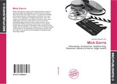 Copertina di Mick Garris