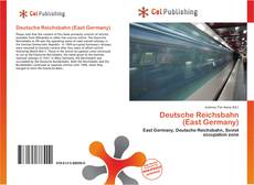 Capa do livro de Deutsche Reichsbahn (East Germany) 