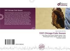 Copertina di 1937 Chicago Cubs Season