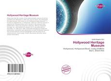 Bookcover of Hollywood Heritage Museum