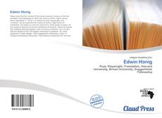 Portada del libro de Edwin Honig