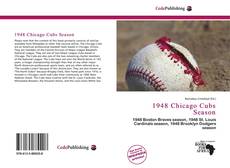 Capa do livro de 1948 Chicago Cubs Season 
