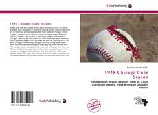 Обложка 1948 Chicago Cubs Season