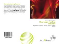 Buchcover von Dhorpatan Hunting Reserve