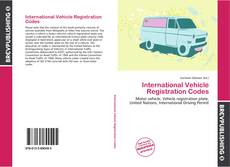 International Vehicle Registration Codes kitap kapağı