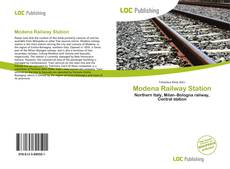 Capa do livro de Modena Railway Station 