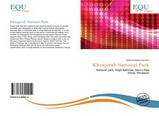 Bookcover of Khunjerab National Park