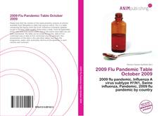 Portada del libro de 2009 Flu Pandemic Table October 2009