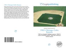 Обложка 1963 Chicago Cubs Season