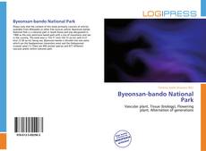 Capa do livro de Byeonsan-bando National Park 