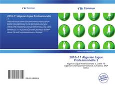 Capa do livro de 2010–11 Algerian Ligue Professionnelle 2 