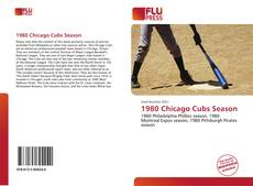 Bookcover of 1980 Chicago Cubs Season