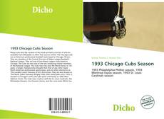 Bookcover of 1993 Chicago Cubs Season