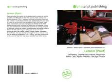 Bookcover of Lemon (Poet)