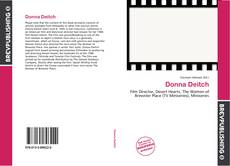 Обложка Donna Deitch