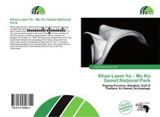 Khao Laem Ya – Mu Ko Samet National Park的封面