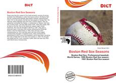 Capa do livro de Boston Red Sox Seasons 