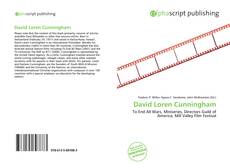 Bookcover of David Loren Cunningham