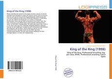 Capa do livro de King of the Ring (1998) 