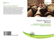 Bookcover of Historic Houses in Missouri