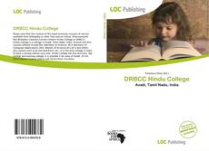 Bookcover of DRBCC Hindu College