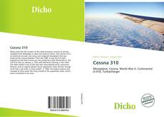 Cessna 310 kitap kapağı