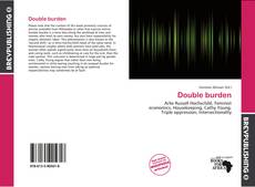 Double burden kitap kapağı