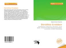 Bookcover of Dorothea Erxleben