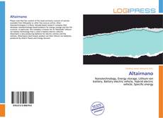 Bookcover of Altairnano