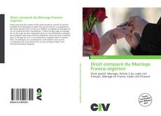 Buchcover von Droit comparé du Mariage Franco-algérien