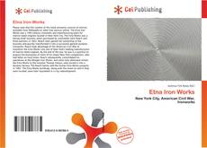 Buchcover von Etna Iron Works