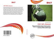 Bookcover of 1921 NFL Season