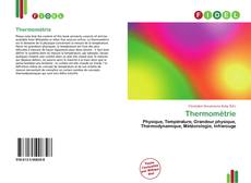 Borítókép a  Thermométrie - hoz