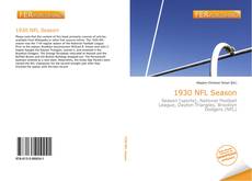 1930 NFL Season kitap kapağı