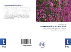 Обложка Karkonosze National Park