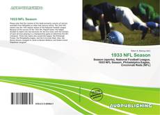 Buchcover von 1933 NFL Season