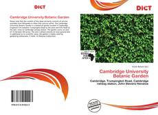 Capa do livro de Cambridge University Botanic Garden 