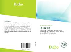 Capa do livro de Idle Speed 