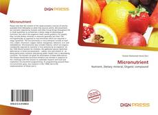 Buchcover von Micronutrient