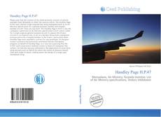 Bookcover of Handley Page H.P.47