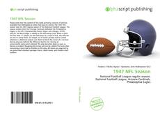 Couverture de 1947 NFL Season