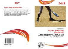 Bookcover of Bryan Anderson (Baseball)