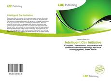 Bookcover of Intelligent Car Initiative