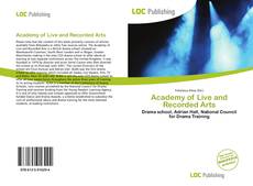 Bookcover of Academy of Live and Recorded Arts