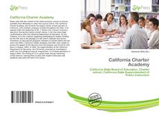 Bookcover of California Charter Academy