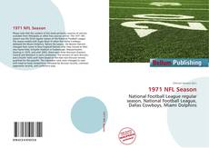 1971 NFL Season kitap kapağı