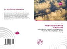 Bookcover of Hordern-Richmond Autoplane