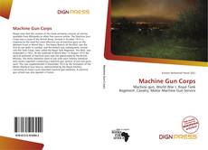 Bookcover of Machine Gun Corps