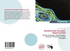 Portada del libro de Giardino dei Semplici, Bagnacavallo